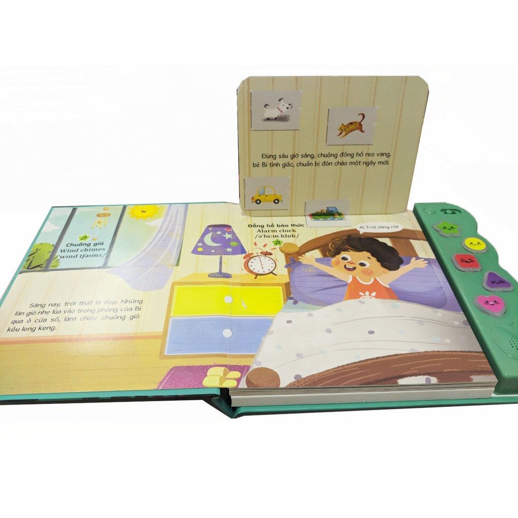 Sách tương tác - Sách âm thanh - Âm thanh cuộc sống quanh em (Tái bản) – Image 4