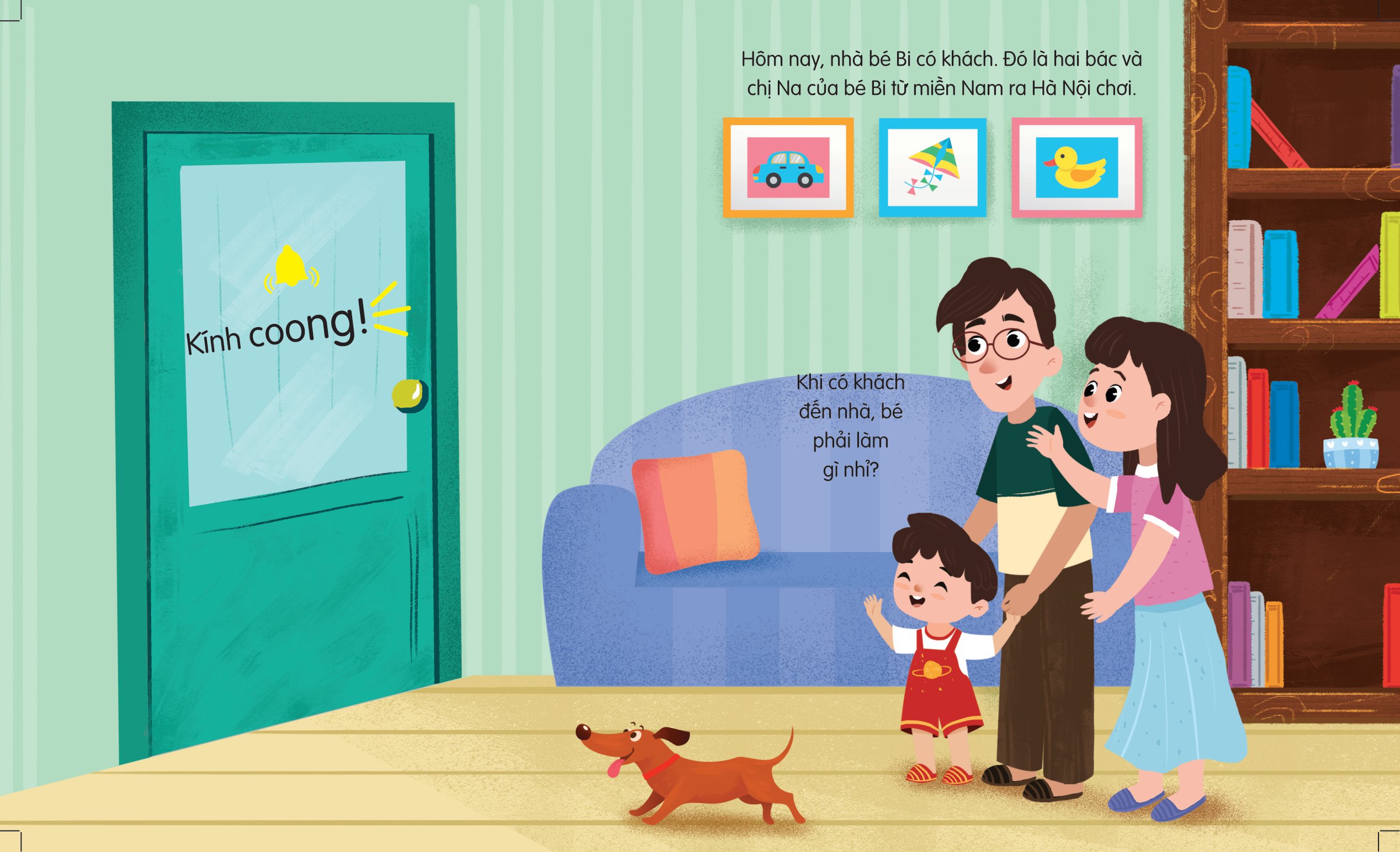 Sách tương tác - Sách âm thanh - Bé ngoan học lễ phép – Image 2