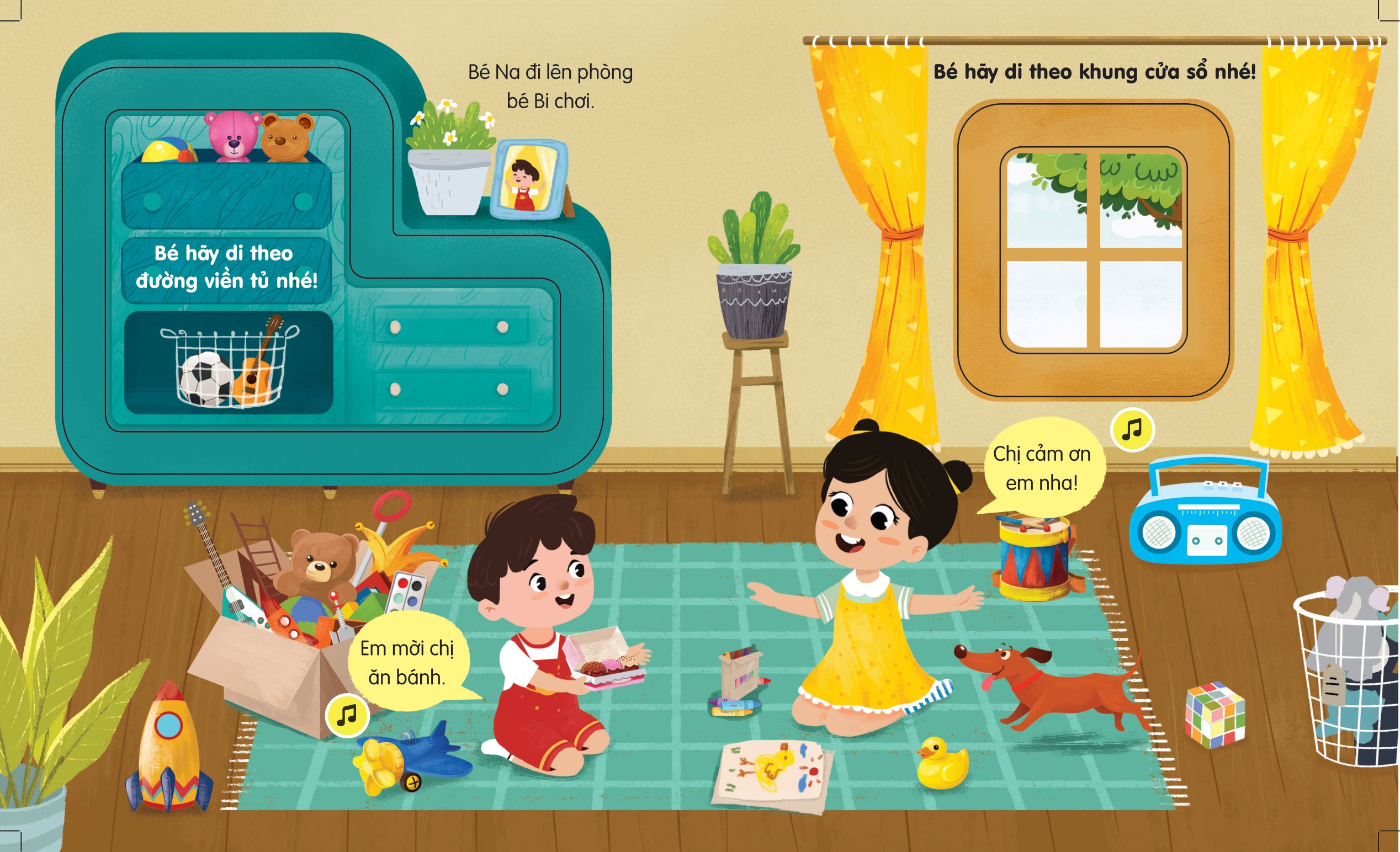 Sách tương tác - Sách âm thanh - Bé ngoan học lễ phép – Image 3