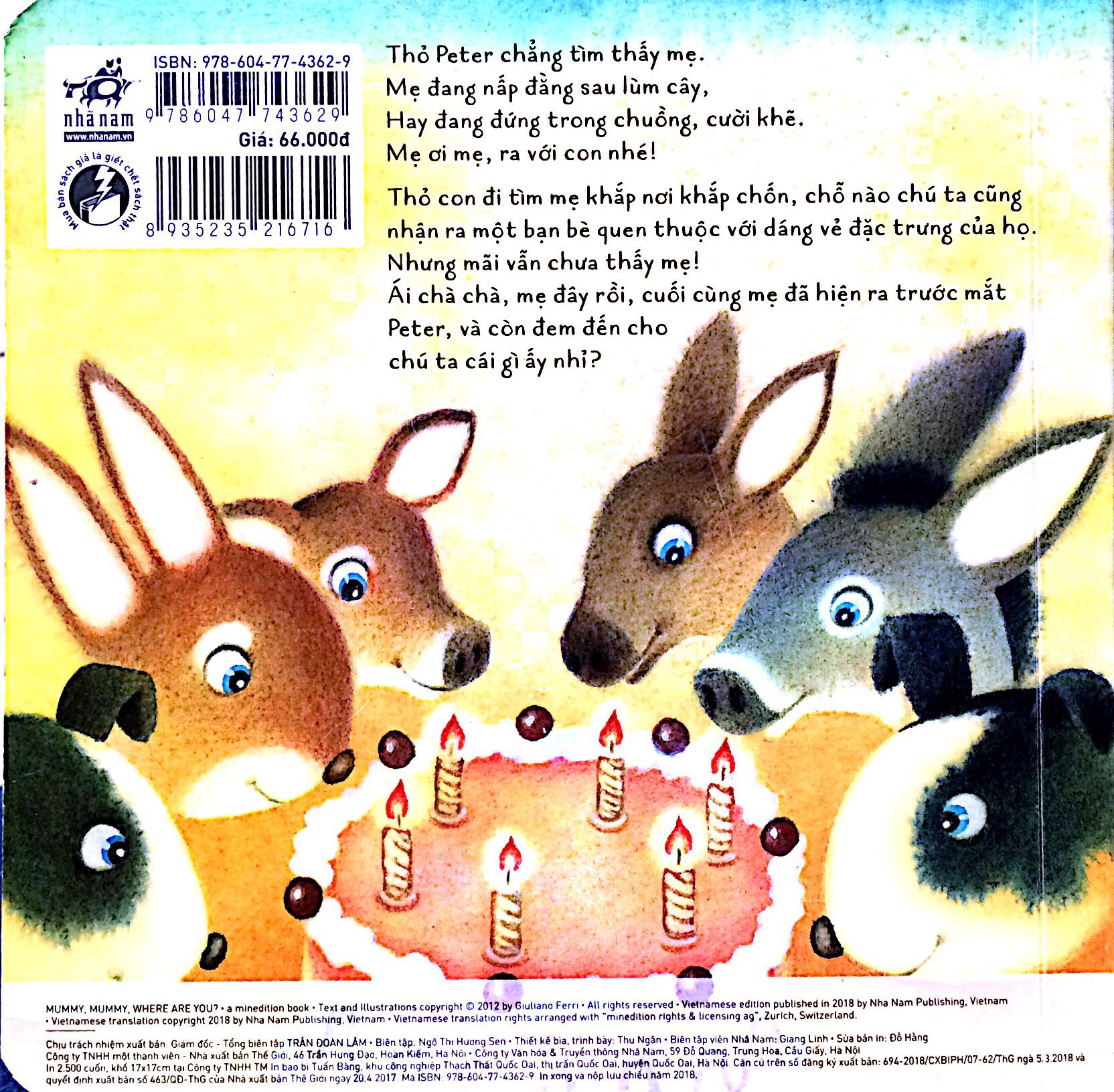 Sách Lật Tương Tác Song Ngữ 0-3 Tuổi: Mẹ Đâu Rồi? (Bìa cứng) – Image 5