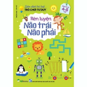 Sân chơi trí tuệ - Trò chơi tư duy - rèn luyện não trái não phải (dành cho 4 - 5 tuổi)