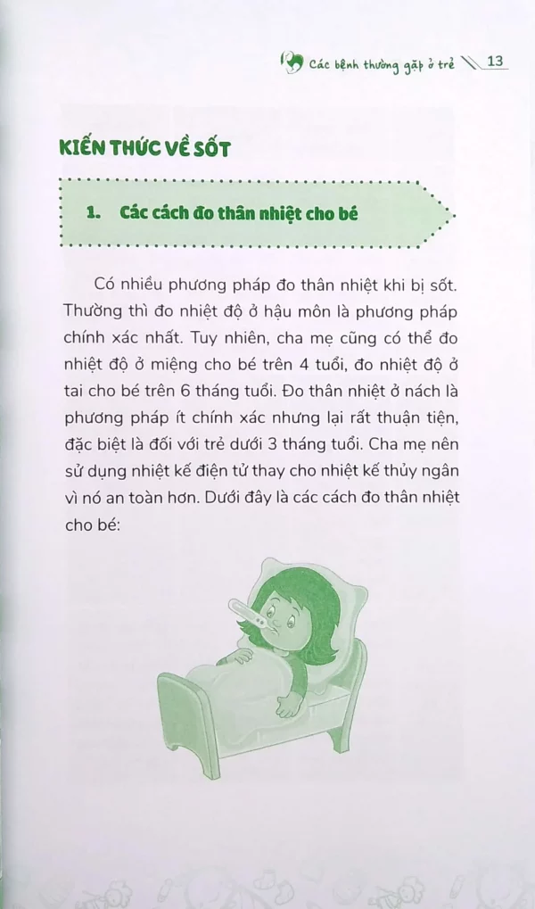 1001 vấn đề nuôi dạy con trẻ - Các bệnh thường gặp ở trẻ – Image 2