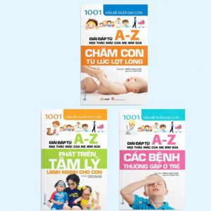 Combo 3 cuốn 1001 vấn đề nuôi dạy con trẻ