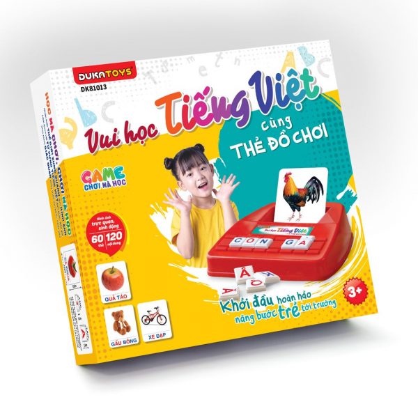 Vui học tiếng Việt cùng thẻ đồ chơi