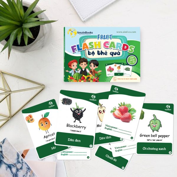 Fruit flash card - bộ Fruitflash 200 thẻ hoa quả trên khắp thế giới – Image 4