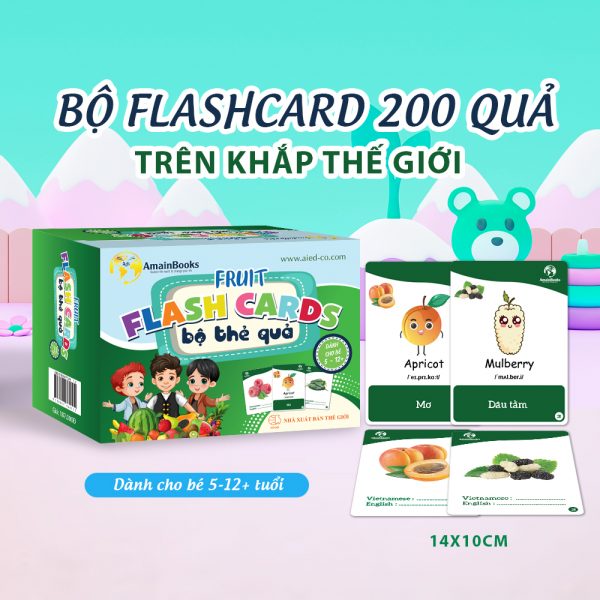 Fruit flash card - bộ Fruitflash 200 thẻ hoa quả trên khắp thế giới – Image 2