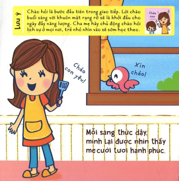 Ehon kĩ năng sống - Chào hỏi lịch sự – Image 4