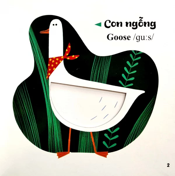 Sách đục trổ thông minh - Những từ vựng đầu đời cho bé - Động vật nông trại – Image 4