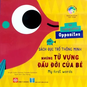 Sách đục trổ thông minh - Những từ vựng đầu đời cho bé - Sư tương phản