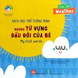Sách đục trổ thông minh - Những từ vựng cho bé - Thời tiết