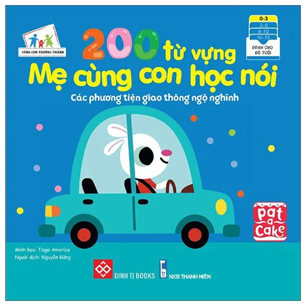 200 từ vựng Mẹ cùng con học nói - Các phương tiện giao thông ngộ nghĩnh