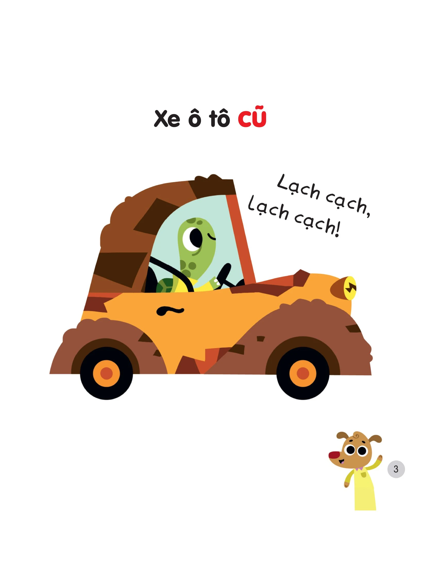 200 từ vựng Mẹ cùng con học nói - Các phương tiện giao thông ngộ nghĩnh – Image 4