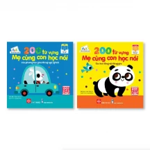 Combo 200 từ vựng mẹ cùng con học nói