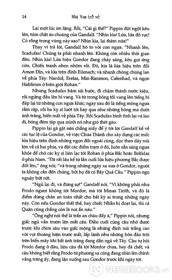 Chúa tể những chiếc nhẫn - Tập 3 - Nhà vua trở về – Image 2
