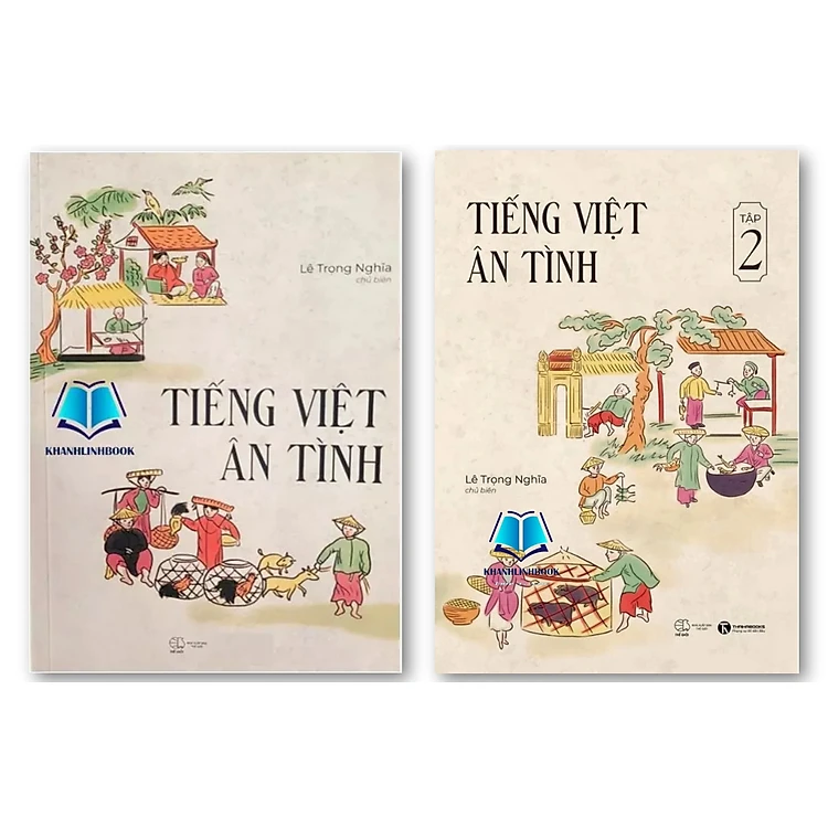 Combo 2 cuốn: Tiếng Việt ân tình