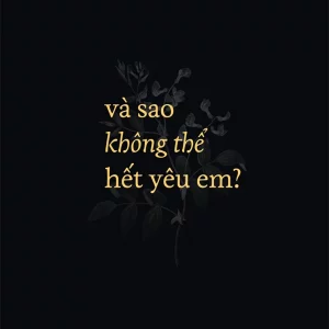 Và sao không thể hết yêu em?