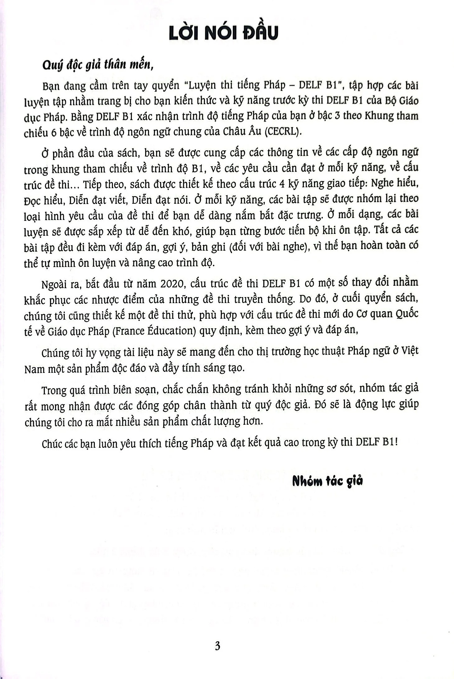 Luyện thi tiếng Pháp DELF - B1 – Image 3